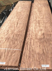 تاج قطع القشرة الخشبية الغريبة Bubinga 0.45mm عادي شريحة يتوهم الخشب الرقائقي