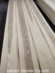 Fraxinus White Ash Wood قشرة 0.7 مم مسطح قطع قشرة استخدام الأثاث