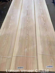 التصميم الهندسي ODM قشرة خشب رماد أبيض 120 مم عرض عادي شرائح
