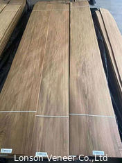 الأرضيات 0.5 مم الخشب المدخن القشرة شريحة مسطحة قطع البلوط الأبيض الأمريكي