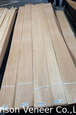 الطول 250 سم اللوحة الخشبية من البلوط الأحمر 12 سم العرض AA الدرجة سمك 0.5mm