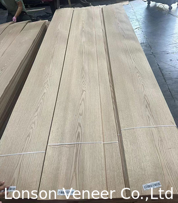 غطاء خشب البلوط الأحمر، لوحة AAA الدرجة سمك 0.5mm، استخدام أثاث الباب