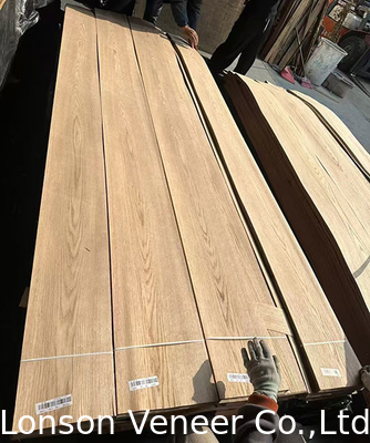 حبة الجبل الأمريكية الحمراء البلوط اللوحة الفنير AA الدرجة سمك 0.5mm